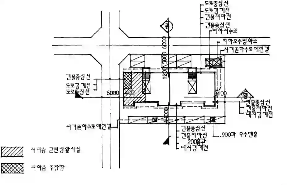 서안주택 배치도 이미지